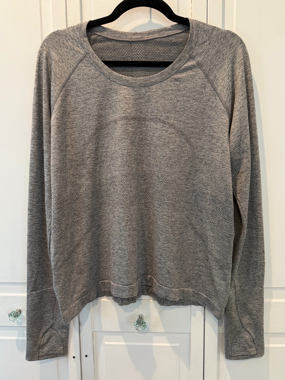 Lululemon Swiftly Tech Long Sleeve Shirt 2.0 Waist Length 16